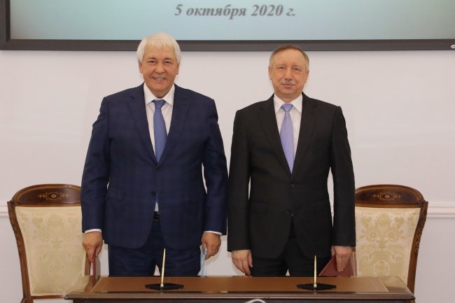 Банк «Санкт-Петербург» и Санкт-Петербург заключили соглашение о сотрудничестве и взаимодействии - «Банк «Санкт-Петербург»