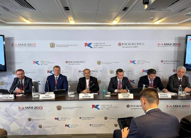 Губернатор Астраханской области доложил о развитии МТК "Север - Юг" на Кавказской инвестиционной выставке в МинВодах - «Экономика»