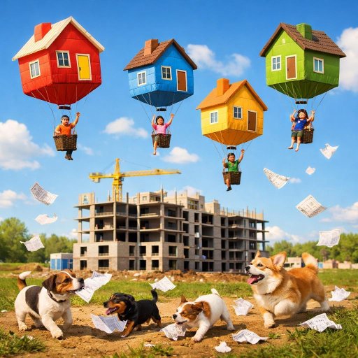 Недостроенный многоквартирный дом в общей собственности - придется платить налог, сообщив о доле - «Финансы»